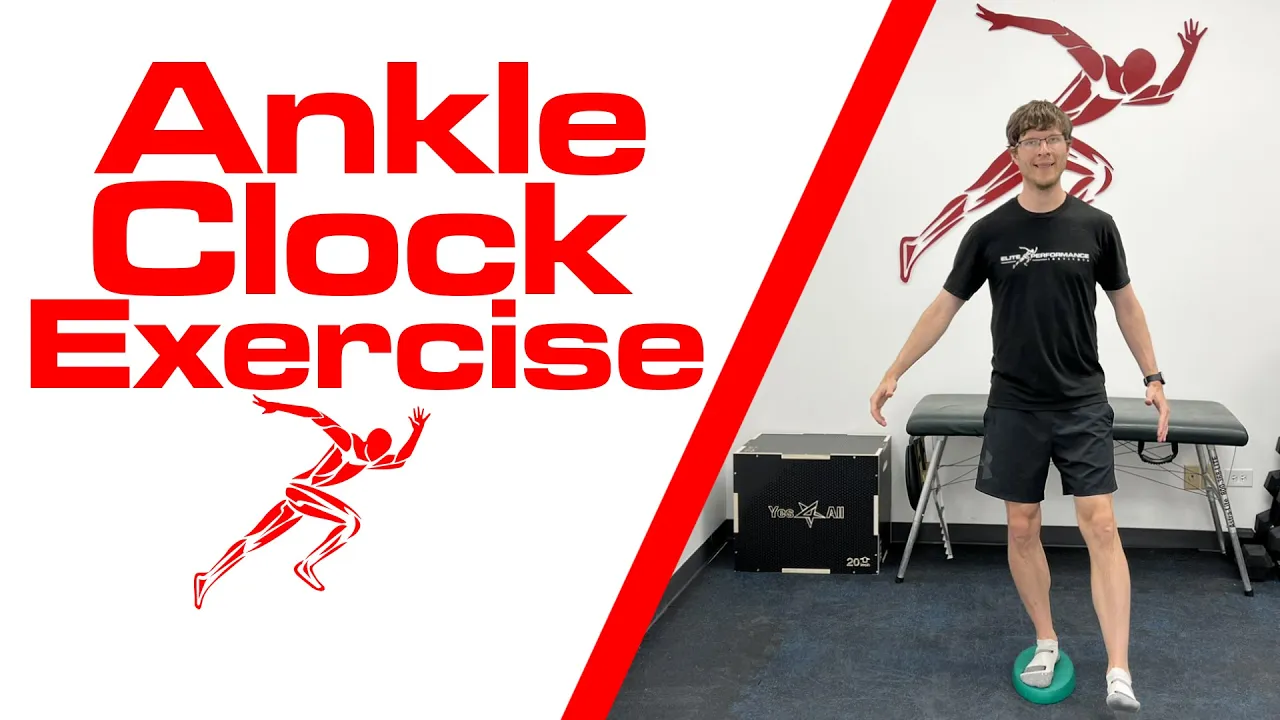 Ankle Clock Exercise | Ankle Exercises | Elite Performance Institute