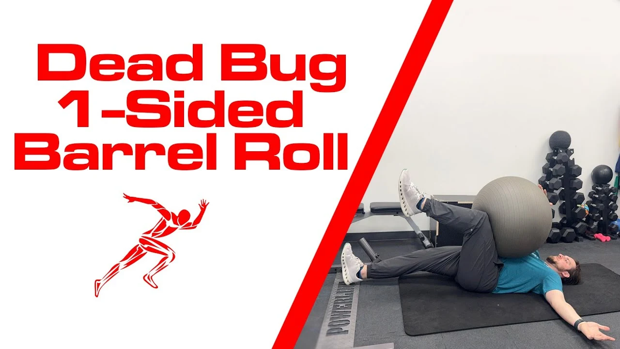 Desd Bug Dead Bug Single-Sided Barrel Roll | Core Exercises | Elite Performance ...