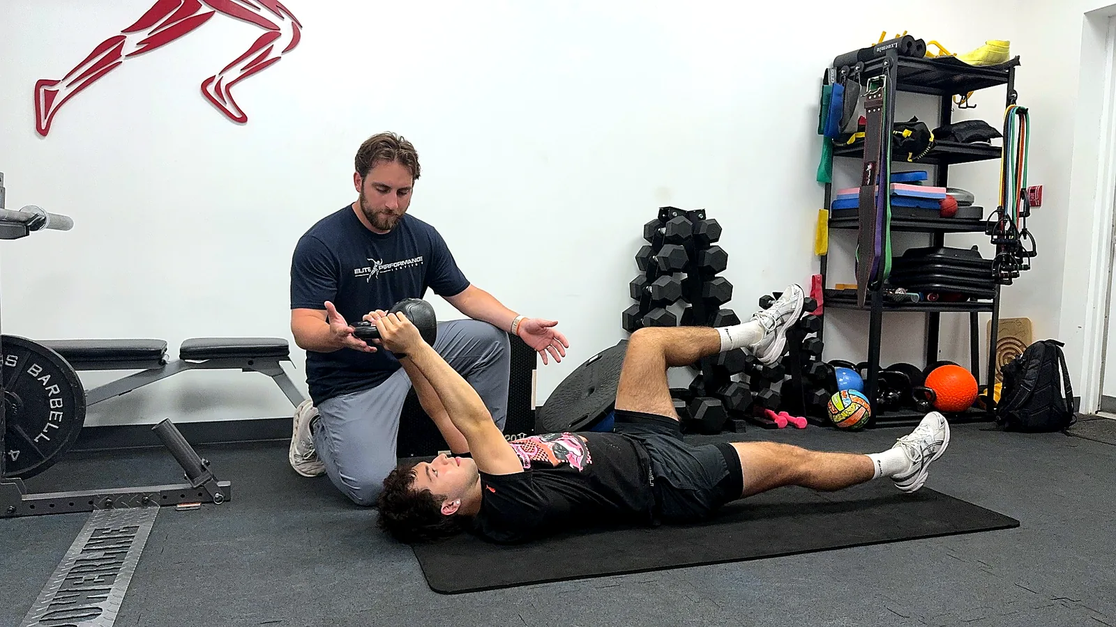 Performance based care exercise session at Elite Performance Institute in Naperville Illinois