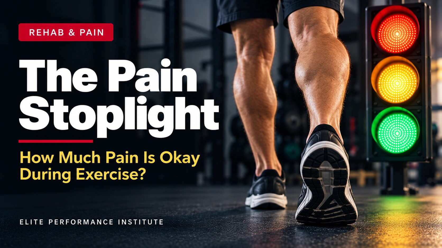 Read more about the article Pain Stoplight Exercise Pain Guide